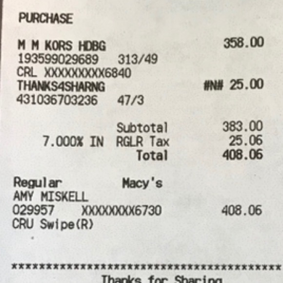 Michael Kors Purse - Picture 8 of 8